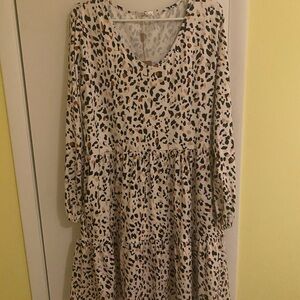Leopard Print Dress